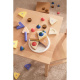 Aga4Kids DREWNIANY TORT DO KROJENIA na rzep 
