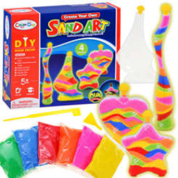 Obrazek w butelce Kolorowy piasek Zrób sam ZA1517 uniwersalny