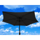 Linder Exclusiv Knick parasol 300 cm Light Grey