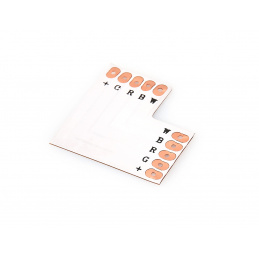 Łącznik narożny do taśm LED 5050 RGBW 12mm