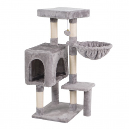 Aga Drapak dla kota 36x45x90 cm Szary