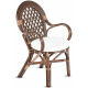Aga Zestaw rattanowy PAPIO Choco White
