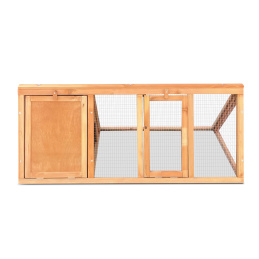 Aga KURNIK Z WYBIEGIEM DREWNIANY DLA 2 KUR 118x50x45 cm