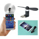 Wentylator micro USB czarny