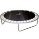 Aga SPORT FIT Trampolina 180 cm Jasnozielona + wewnętrzna siatka ochronna