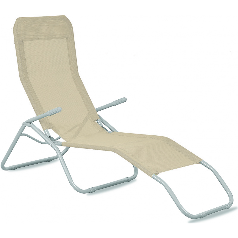 Aga Leżak ogrodowy SIESTA MC372171BG Beżowy