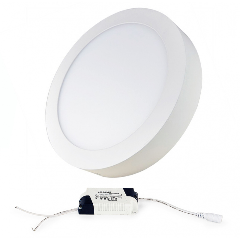 Panel LED CIRCULAR BRGD0120 300x35mm wpuszczany - 24W - 230V - 1700Lm - ciepły