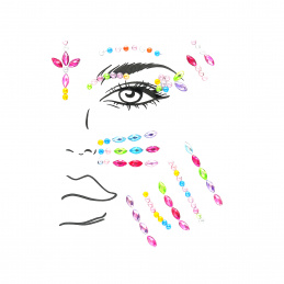 Aga4Kids Samoprzylepne cyrkonie DS8113AZ