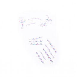 Aga4Kids Samoprzylepne cyrkonie DS8113BI