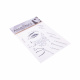Aga4Kids Samoprzylepne cyrkonie DS8113BT
