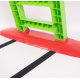 Aga4Kids Zjeżdżalnia z uchwytem 243 cm Zielono-czerwona