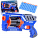 Pistolet BLASTER naboje piankowe 10szt broń ZA3286 uniwersalny