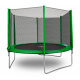 Aga SPORT TOP Trampolina 250 cm Jasnozielona + siatka ochronna