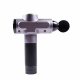 Aga Pistolet do masażu Masażer do ciała + Torba + Wymienne końcówki DS1604 Siwy