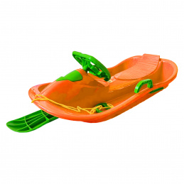 Aga Bobslej Sanki DS491 Pomarańczowe