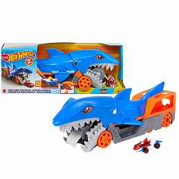 Hot Wheels City Transporter z rekinem GVG36
