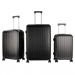 Aga Travel Zestaw walizek podróżnych MR4668 Czarny