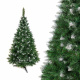 CHOINKA SZTUCZNA JAK ŻYWA GĘSTA PIĘKNA OŚNIEŻONA JODŁA 220 cm