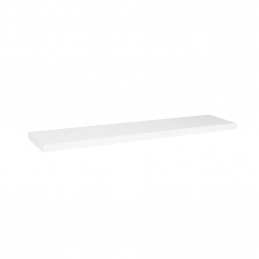 Aga Półka ścienna 100x23,5 cm Biała DAZ882