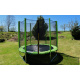 Aga SPORT TOP Trampolina 250 cm Jasnozielona + siatka ochronna