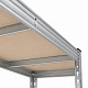 Linder Exclusiv Metalowy regał 160x60x180 cm 4 półki