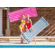 Bestway Materac plażowy Deluxe 183 x 76 cm 44013 uniwersalny