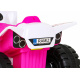 Quad The Fastest na akumulator dla dzieci Różowy + Silnik 25W