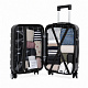 Aga Travel Bagaż podręczny MR4693 Szary