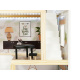 LULILO Domek dla lalek drewniany FLORO boho LED