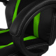 Fotel gamingowy Aga MR2060 czarno - zielone