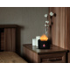 Aga Aroma Dyfuzor z projekcją ognia LED Czarny