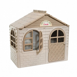 Doloni Domek ogrodowy dla dzieci Jasny brąz