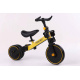 Rowerek Trike Fix Mini biegowy trójkołowy 3w1 z pedałami żółty