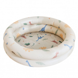 Aga Basen OGRODOWY dmuchany okrągły dla dzieci duży dinozaury jasny DS2813 150x50 cm