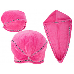 Ręcznik turban superchłonny do włosów z mirofibry