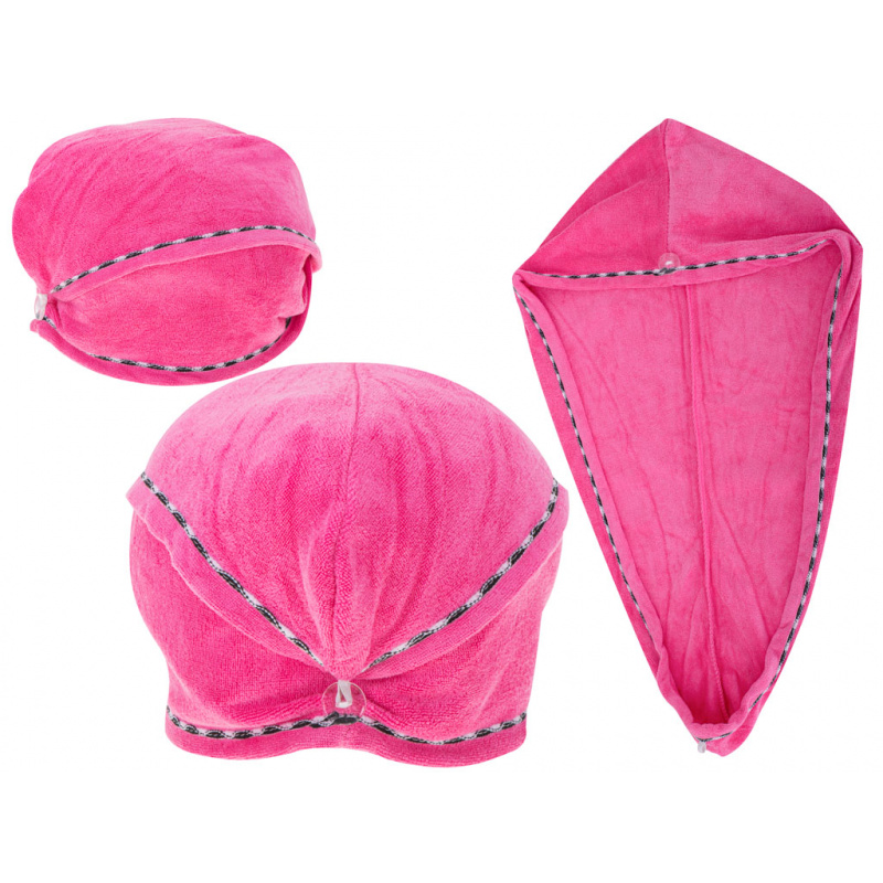 Ręcznik turban superchłonny do włosów z mirofibry