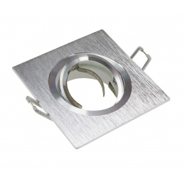 Reflektor sufitowy kwadratowy 71017 ALU srebrny FLIP-UP