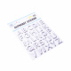 Aga4Kids Litery samoprzylepne DS8109SP