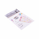 Aga4Kids Samoprzylepne cyrkonie DS8113AW