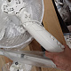 Aga Wentylator stojący 40 cm Biały 6DAZ438 - II. JAKOŚĆ