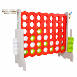 Aga4Kids 4 w linii Gra rodzinna DS4002-GRY-RE