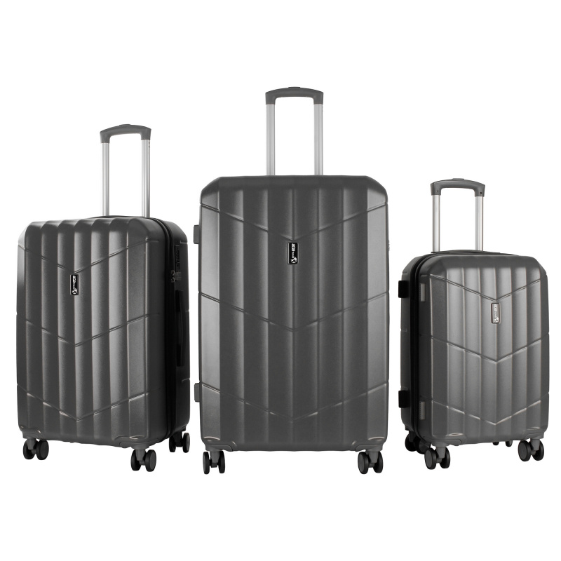 Aga Travel Zestaw walizek podróżnych MR4669 Szary