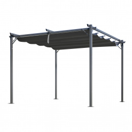 Aga Altana ogrodowa 3x3 m szara