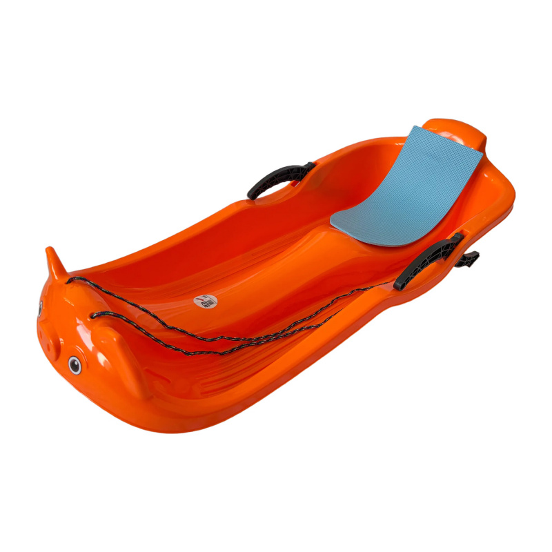 Aga Bobslej Sanki DS496 Pomarańczowe