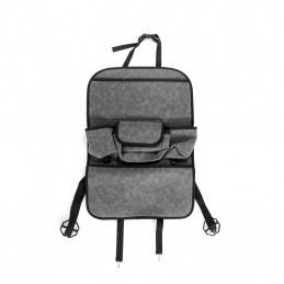 Aga ORGANIZER NA FOTEL SAMOCHODOWY Szary