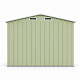 Aga Domek ogrodowy 236x174x190 cm Jasnozielony