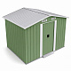 Aga Domek ogrodowy 236x174x190 cm Jasnozielony