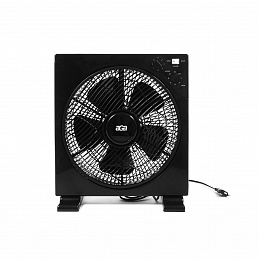 Aga Wentylator podłogowy 30 cm Czarny 6DAZ511 - II. JAKOŚĆ