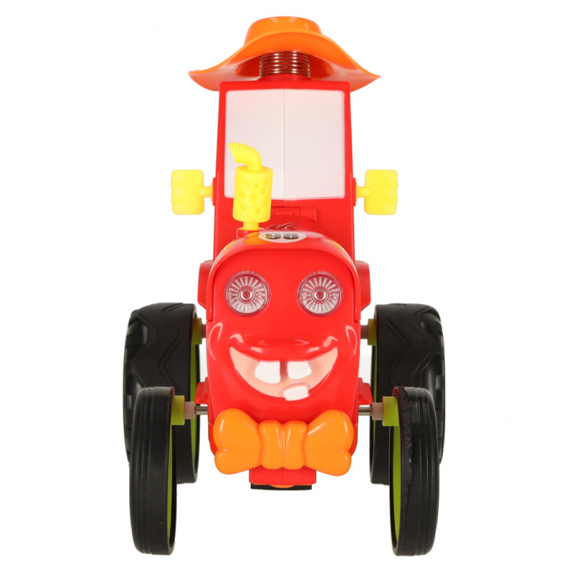 Traktor ciągnik zdlanie sterowany na pilota RC skaczący tańczący dźwięk 