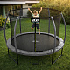 Aga SPORT EXCLUSIVE Trampolina 305 cm Szara + siatka zabezpieczająca + drabinka